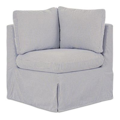 Fable Slipcover Corner Dining Chair