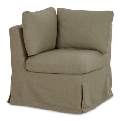 Fable Slipcover Corner Dining Chair