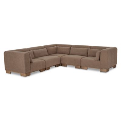 June Classic L-Shaped Modular Sectional Sofa