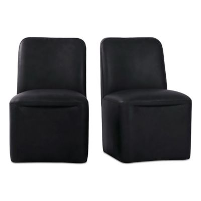 Bent Rolling Dining Chair, Set of 2