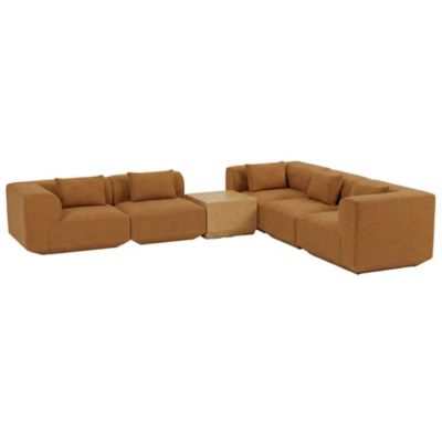 Goodwin Classic L Modular Sectional with Side Table