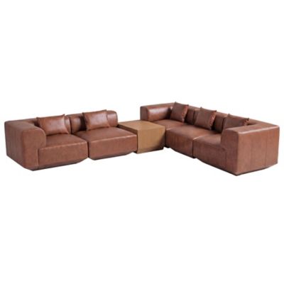 Goodwin Classic L Modular Sectional with Side Table