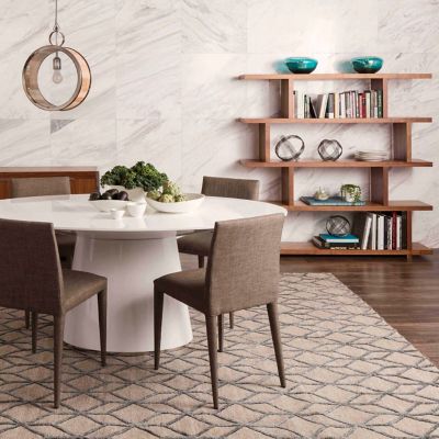 Shown in Walnut color, Large size, in use