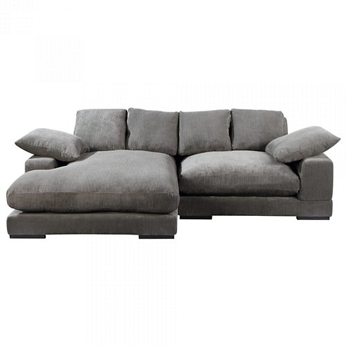 Plunge Sectional Sofa (Charcoal) - OPEN BOX RETURN