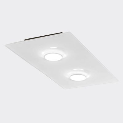 Pois LED Linear Flushmount (White|2 Lights) - OPEN BOX