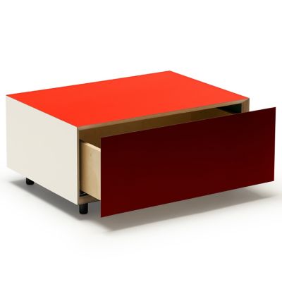 Bloc Rectangular 1 Drawer Side Table