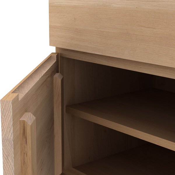 Oak Ligna Sideboard - 2 Doors - 2 Drawers