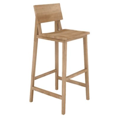 Oak N4 Bar Stool