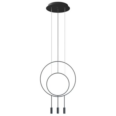 Revolta R40.1S1D Round LED Multi-Light Pendant