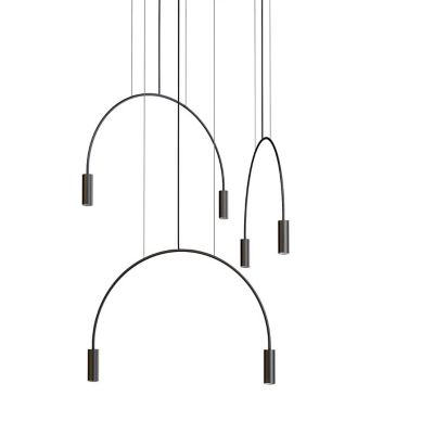 Volta Round LED Multi-Light Pendant