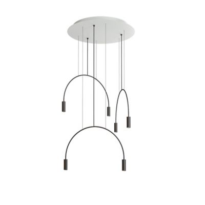 Volta Round LED Multi-Light Pendant