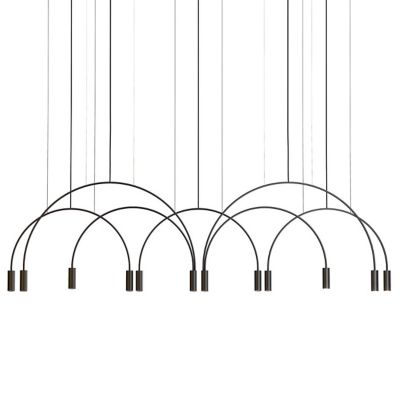 Volta L165.3D.2T LED Linear Suspension