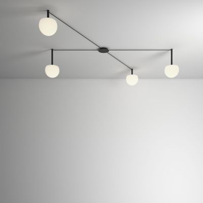 Shown in Black finish, 4 Light