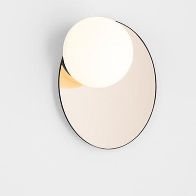 Circ Small Round Mirror LED Wall Sconce
