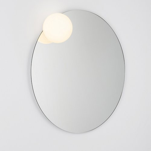 Circ Large Round LED Lighted Mirror