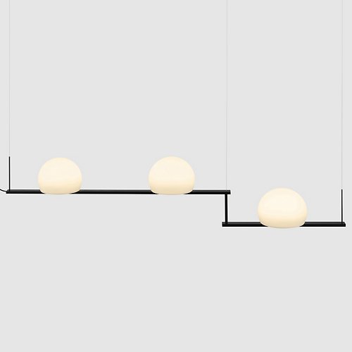 Circ LED Triple Linear Suspension