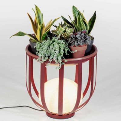 Bols Bolt Outdoor Floor Base Kit Planter by Estiluz at Lumens.com