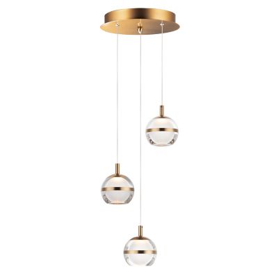 Swank LED Multi-Light Pendant