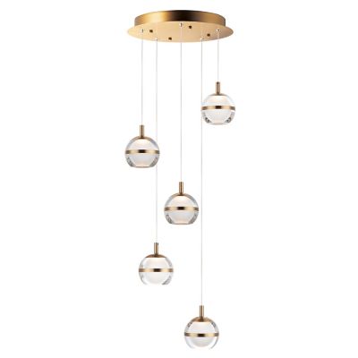 Swank LED Multi-Light Pendant