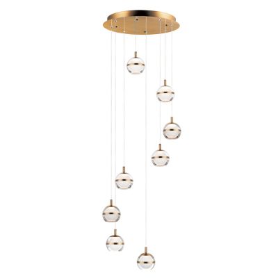 Swank LED Multi-Light Pendant