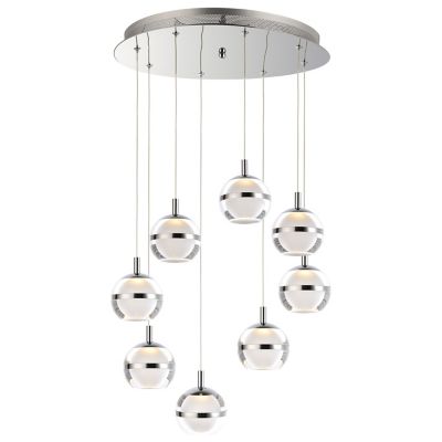 Swank LED Multi-Light Pendant