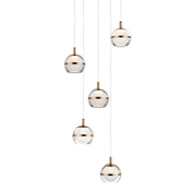 Swank LED Multi-Light Pendant