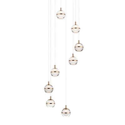 Swank LED Multi-Light Pendant