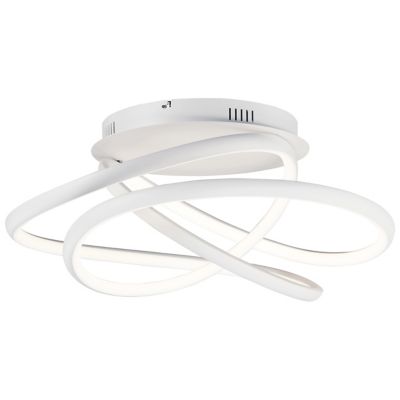 Twisted LED Flushmount