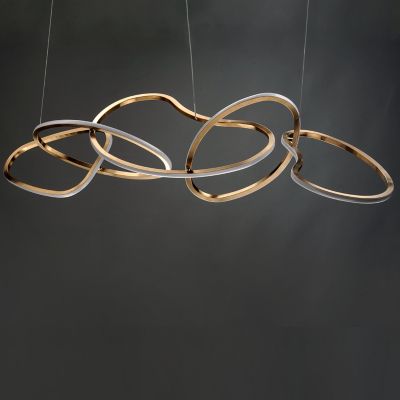 Shown in Brushed Champagne finish, Detail view