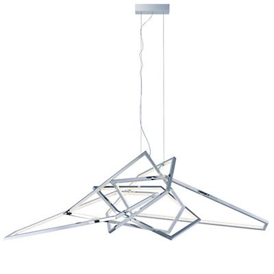 Trapezoid LED Linear Suspension