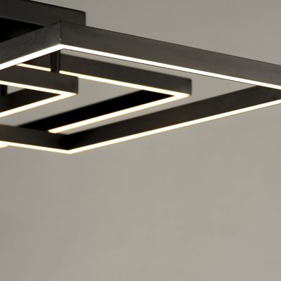 Shown in Black finish, Detail view