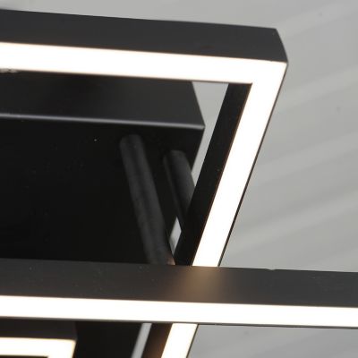 Shown in Black finish, Detail view