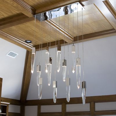 Quartz LED MultiLight Pendant by ET2 Lighting at