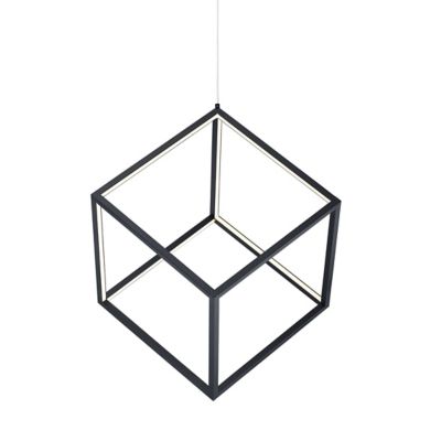 4 Square LED Pendant