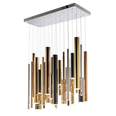 Flute LED Multi Light Pendant