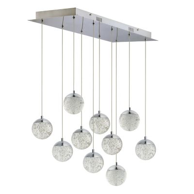 Orb II LED Linear Multi-Light Pendant