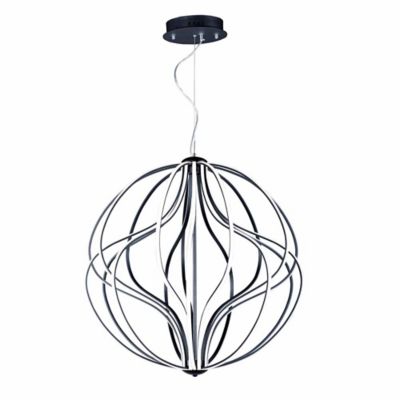 Aura Pendant by ET2 Lighting (Black/32 Inch)-OPEN BOX RETURN