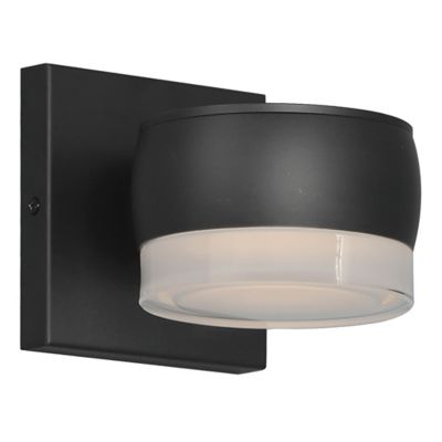 Modular LED Outdoor Wall Sconce with Diffuser