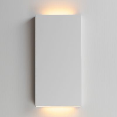 Shown in White finish, lit