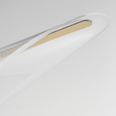Shown in Gold finish, 59 inch size, Detail shot