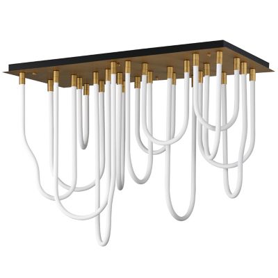 Soleil Rectangular LED Flushmount