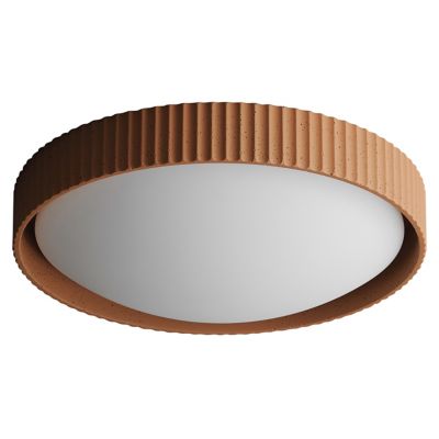 Souffle LED Semi-Flushmount (Terra Cotta) - OPEN BOX