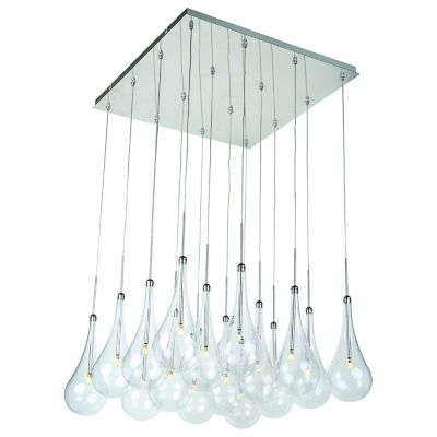 Larmes LED Multi-Light Pendant Light