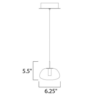 Puffs E21122 LED Mini Pendant by ET2 Lighting at Lumens.com