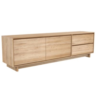 Wave TV Cupboard - 2 Doors - 1 Flip-down Door / 1 Drawer