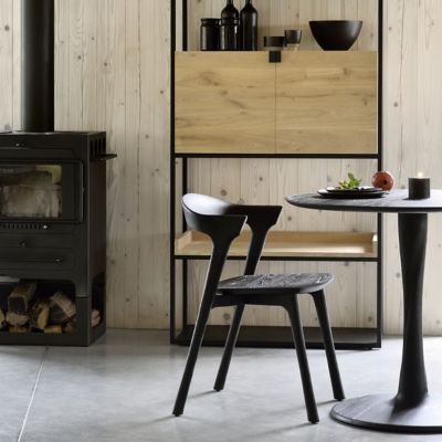 Shown in Oak Black finish