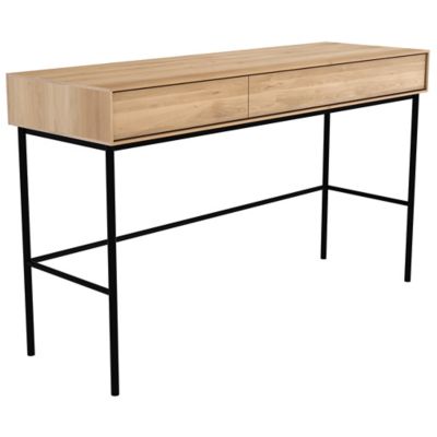 Oak Desk - 2 Drawers