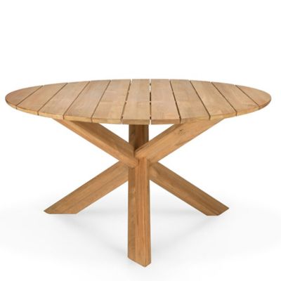 Teak Circle Outdoor Dining Table