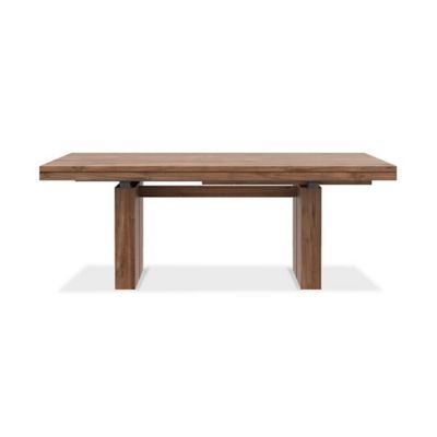 Teak Outdoor Double Extendable Dining Table