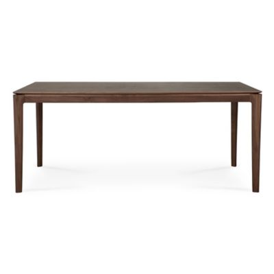 SHW Mission 32 Inches Office Desk, Walnut, Size: 32-Inch